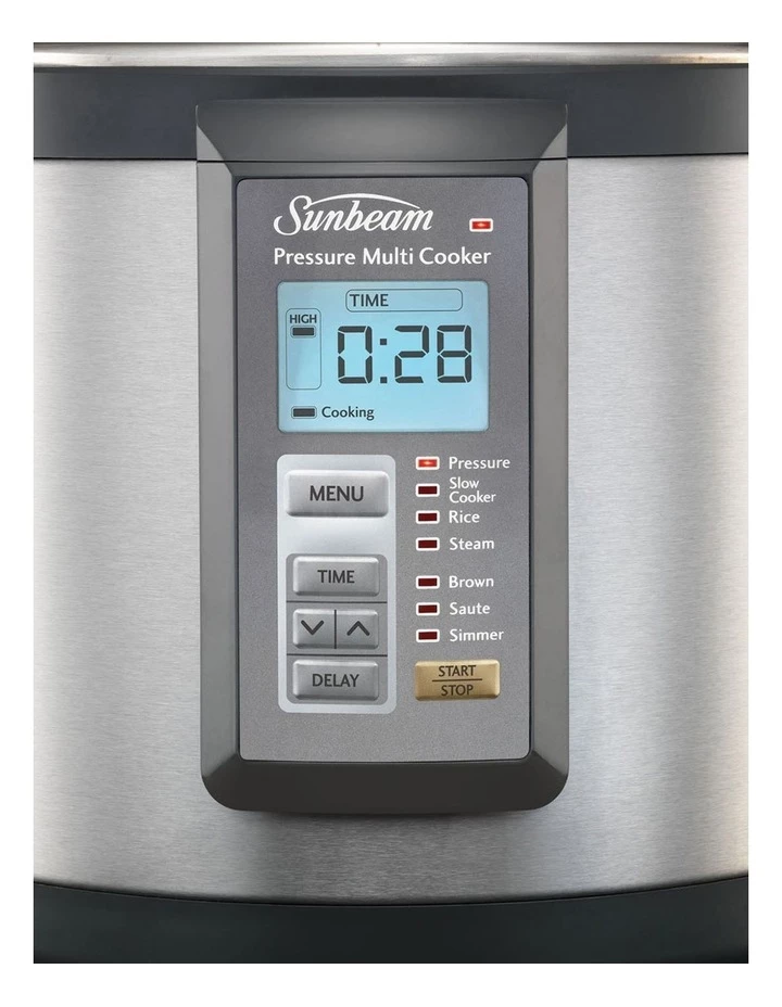 Flash Sale ⭐ Sunbeam Aviva Pressure Cooker Stainless Steel PE6100 ⭐ 2 Flash Sale ⭐ Sunbeam Aviva Pressure Cooker Stainless Steel PE6100 ⭐ - Image 2