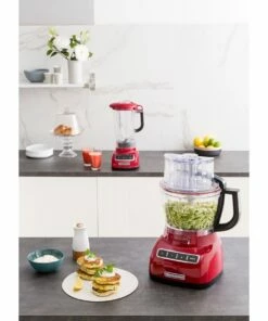 Discount ✔️ KitchenAid Artisan Exactslice Food Processor Red KFP1333AER ✨