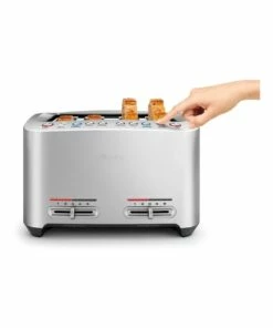 Cheapest 🎉 Breville The Smart Toast 4 Slice Toaster Brushed Stainless Steel BTA845BSS 💯 -Appliances Sales Store 195614920 2 720x928