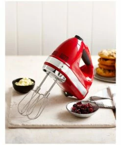 Flash Sale 👏 KitchenAid Artisan 9 Speed Hand Mixer Red 5KHM926AER 🌟 -Appliances Sales Store 252327520 5 1 720x928