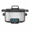 Top 10 👍 Cuisinart 3 1 Multi Cooker Slow Cooker & Steamer Silver MSC 600XA 🤩