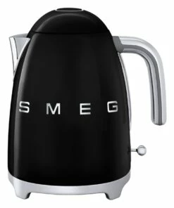 Buy 😍 Smeg 50's Style Kettle Black KLF03BLAU 🧨