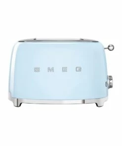New 👍 Smeg 50's Style 2 Slice Toaster Pastel Blue TSF01PBAU 🔥