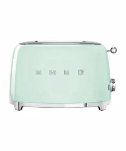 Budget 🎉 Smeg 50's Style 2 Slice Toaster Pastel Green TSF01PGAU 🤩