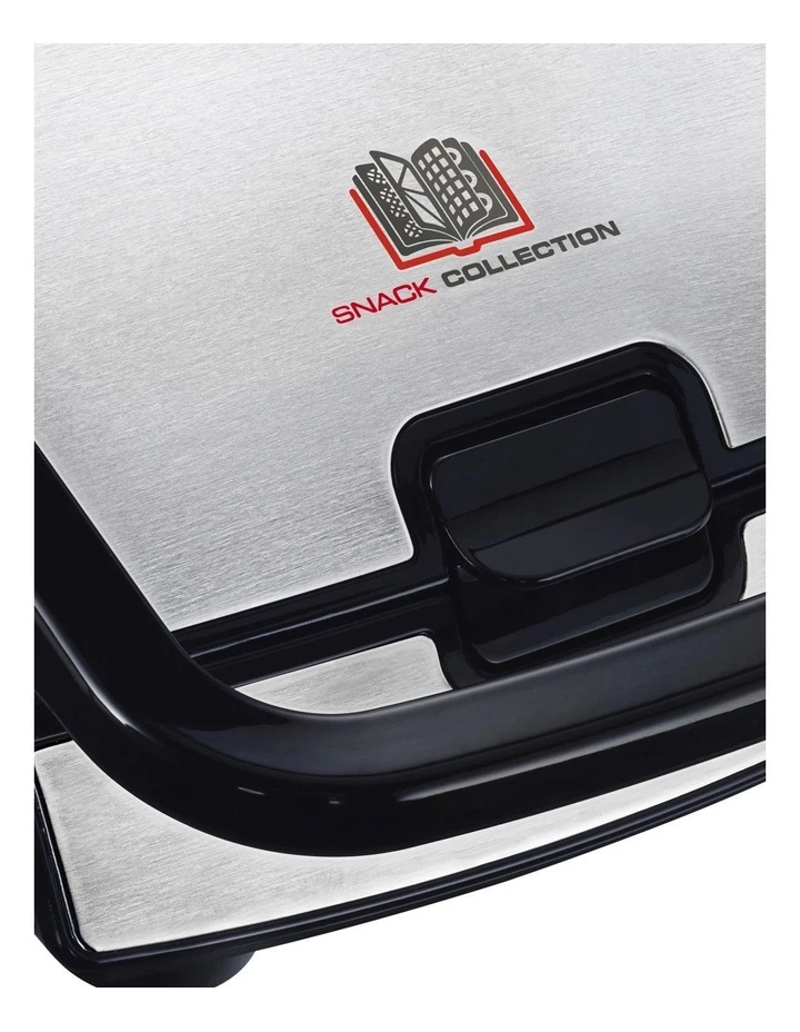 Budget π Tefal 2 in 1 Sandwich & Waffle Maker With interchangable Plates Silver/Black SW852D π 3 Budget π Tefal 2 in 1 Sandwich & Waffle Maker With interchangable Plates Silver/Black SW852D π - Image 3