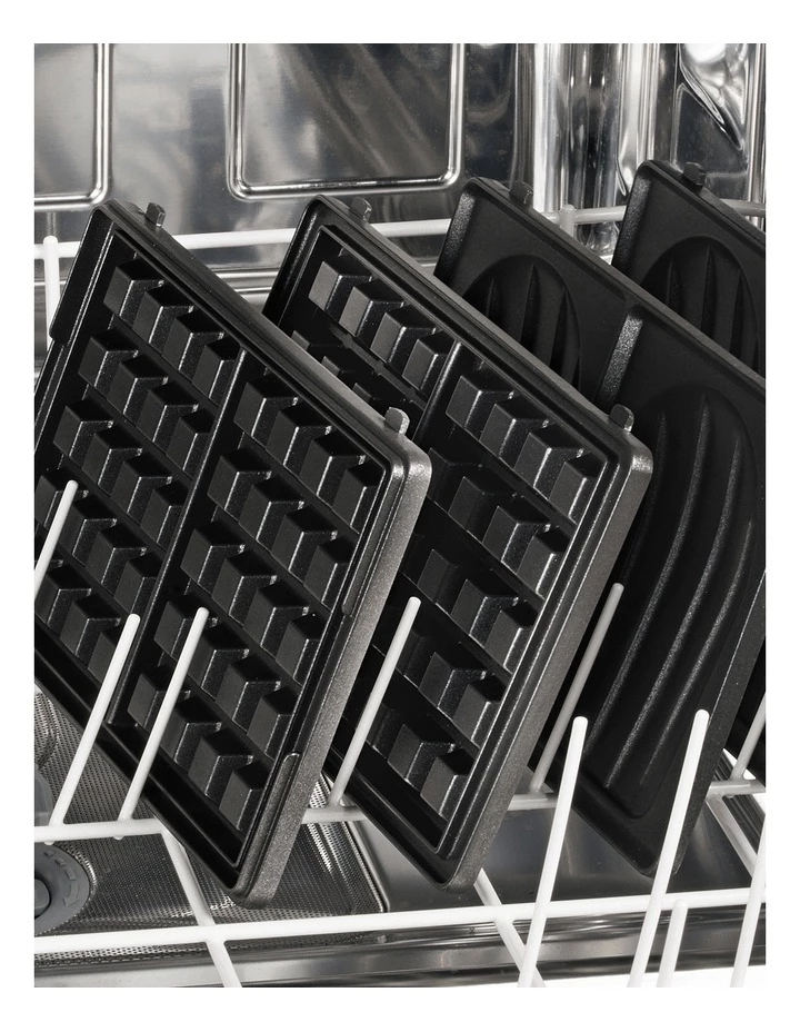 Budget π Tefal 2 in 1 Sandwich & Waffle Maker With interchangable Plates Silver/Black SW852D π 8 Budget π Tefal 2 in 1 Sandwich & Waffle Maker With interchangable Plates Silver/Black SW852D π - Image 8