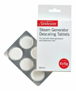 Best deal 👏 Sunbeam Steam Station Descaling Tablets SR0100 6 Pack ✔️