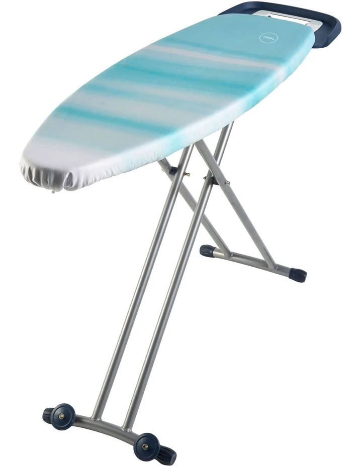 Flash Sale π Sunbeam Extra Large Chic Ironing Board with Blue/White Reversible Cover SB7400 π₯ 2 Flash Sale π Sunbeam Extra Large Chic Ironing Board with Blue/White Reversible Cover SB7400 π₯ - Image 2