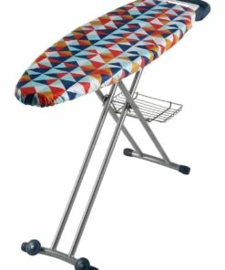 Deals 😍 Sunbeam Couture Ironing Board with Multi Color Geo Print SB8400 ⌛