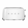 Budget ⭐ Smeg 50's Style 4 Slice Toaster White TSF02WHAU 🧨