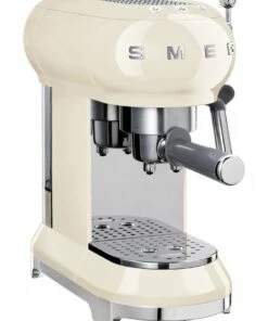 Outlet π Smeg 50s Style Manual Coffee Machine Cream ECF01CRAU π€©