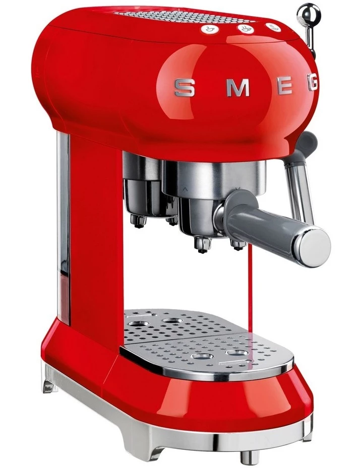 Flash Sale π Smeg Manual Coffee Machine Red ECF01RDAU π 1 Flash Sale π Smeg Manual Coffee Machine Red ECF01RDAU π