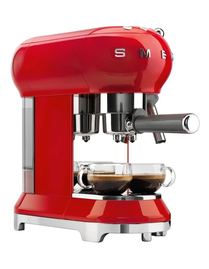 Flash Sale π Smeg Manual Coffee Machine Red ECF01RDAU π 3 Flash Sale π Smeg Manual Coffee Machine Red ECF01RDAU π - Image 3