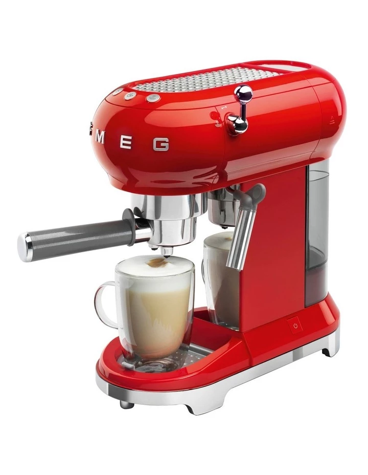 Flash Sale π Smeg Manual Coffee Machine Red ECF01RDAU π 4 Flash Sale π Smeg Manual Coffee Machine Red ECF01RDAU π - Image 4