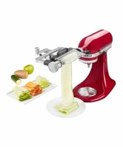 Cheap ⭐ KitchenAid Stainless Steel Vegetable Sheeter Option for Stand Mixer 5KSMSCA 😍 -Appliances Sales Store 568883620 5 1 720x928