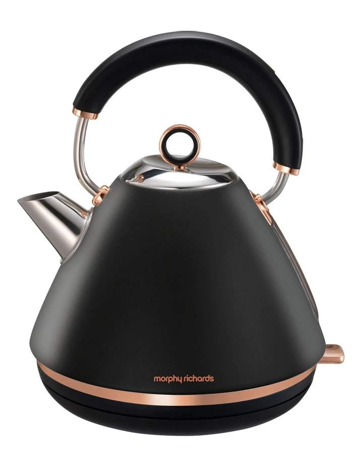 Top 10 ⭐ Morphy Richards Accents Rose Gold/Black Traditional Pyramid Kettle 102107 ✔️ 1 Top 10 ⭐ Morphy Richards Accents Rose Gold/Black Traditional Pyramid Kettle 102107 ✔️