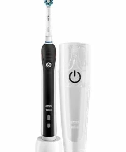 New π Oral-B Pro 2 2000 Toothbrush with Travel Case Black PRO2000BK π