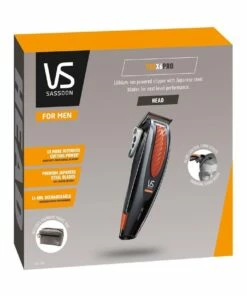 Budget ⭐ VS Sassoon X6 Pro Grey/Orange Hair Clipper VSM1100A ❤️ -Appliances Sales Store 612394570 3 2 720x928