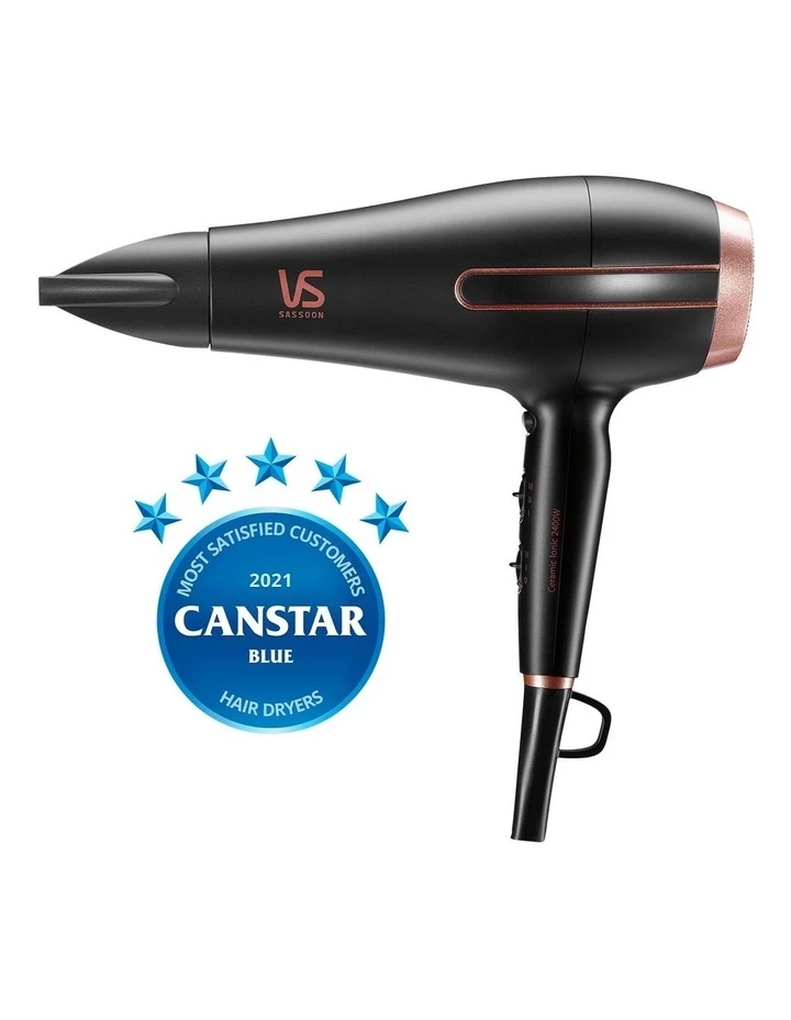Best deal ⭐ VS Sassoon Super Power 2400 Black Hair Dryer ⌛ 2 Best deal ⭐ VS Sassoon Super Power 2400 Black Hair Dryer ⌛ - Image 2