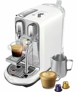 Budget 😍 Nespresso by Breville Creatista Plus Capsule Coffee Machine Sea Salt White BNE800SST ✨ -Appliances Sales Store 645843970 2 1 720x928