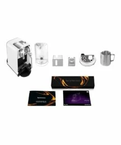 Budget 😍 Nespresso by Breville Creatista Plus Capsule Coffee Machine Sea Salt White BNE800SST ✨ -Appliances Sales Store 645843970 7 720x928