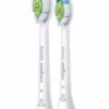 Flash Sale 👏 Philips Sonicare Optimal White 2pc Brushhead Set White HX6062/67 🎉