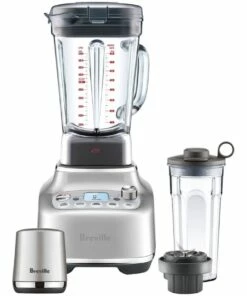 Promo 🔔 Breville The Super Q Blender & The Vac Q Brushed Stainless Steel BBL925BSS 😍