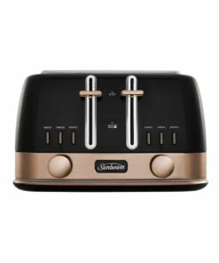 Deals π Sunbeam New York Collection 4 Slice Toaster Black/Bronze TA4440KB β¨