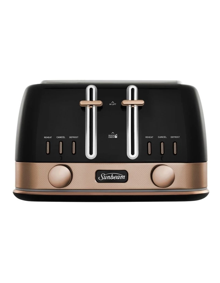 Deals π Sunbeam New York Collection 4 Slice Toaster Black/Bronze TA4440KB β¨ 1 Deals π Sunbeam New York Collection 4 Slice Toaster Black/Bronze TA4440KB β¨