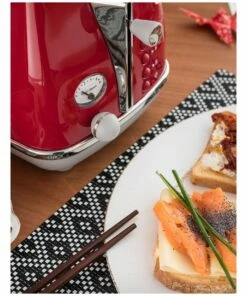 Deals 💯 Delonghi Icona Capitals Tokyo 2 Slice Toaster Red CTOC2003R 👏 -Appliances Sales Store 674229700 7 720x928