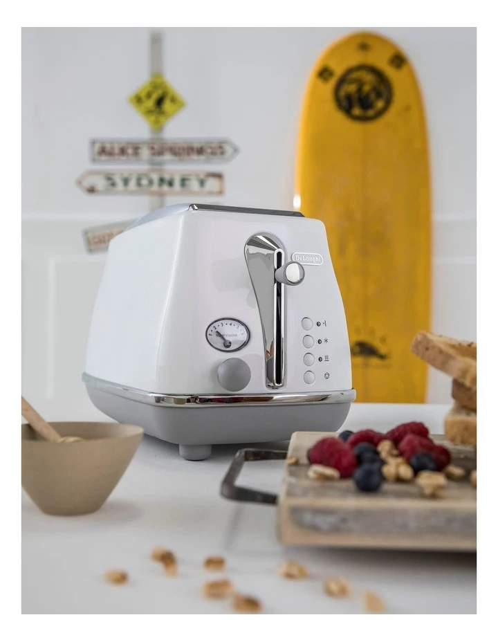 Best Pirce βοΈ Delonghi Icona Capitals Sydney 2 Slice Toaster White CTOC2003W π 4 Best Pirce βοΈ Delonghi Icona Capitals Sydney 2 Slice Toaster White CTOC2003W π - Image 4