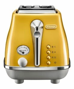 Promo β¨ Delonghi Icona Capitals New York 2 Slice Toaster Yellow CTOC2003Y β