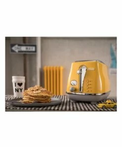 Promo ✨ Delonghi Icona Capitals New York 2 Slice Toaster Yellow CTOC2003Y ⌛ -Appliances Sales Store 674312590 3 720x928