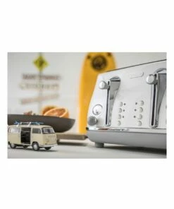 Best Pirce 🤩 Delonghi Icona Capitals Sydney 4 Slice Toaster White CTOC4003W 😀 -Appliances Sales Store 674315470 5 1 720x928