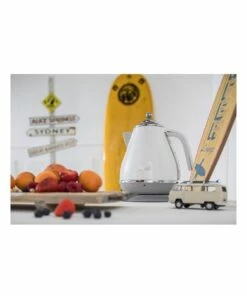 Cheapest ⌛ Delonghi Icona Capitals Sydney Kettle White KBOC2001W ⌛ -Appliances Sales Store 674346700 5 720x928