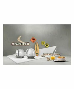 Cheapest ⌛ Delonghi Icona Capitals Sydney Kettle White KBOC2001W ⌛ -Appliances Sales Store 674346700 6 720x928