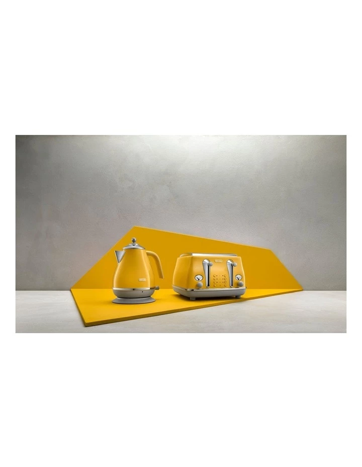 New π Delonghi Icona Capitals New York Kettle Yellow KBOC2001Y π 7 New π Delonghi Icona Capitals New York Kettle Yellow KBOC2001Y π - Image 7