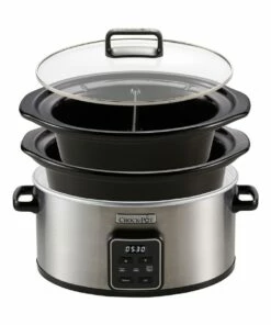 Flash Sale π Crock-Pot Choose-a-Crock One Pot Cooker Stainless Steel CHP600 βοΈ