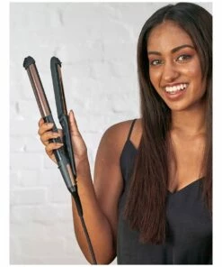 New ✨ VS Sassoon Straight to Curl Brilliance Black Hair Styler VSS481A 👏 -Appliances Sales Store 677106640 5 720x928