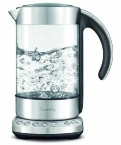 Flash Sale ✔️ Breville the Smart Clear Glass/Stainless Steel Kettle BKE840CLR 👍