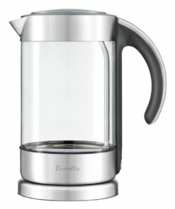 Best Sale ✨ Breville the Crystal Clear Glass/Brushed Stainless Steel Kettle BKE750CLR 🔔