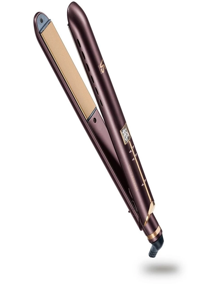 Brand new βοΈ VS Sassoon Frizz Defense Salon Hair Straightener Mahogony VSS2068A π€© 1 Brand new βοΈ VS Sassoon Frizz Defense Salon Hair Straightener Mahogony VSS2068A π€©