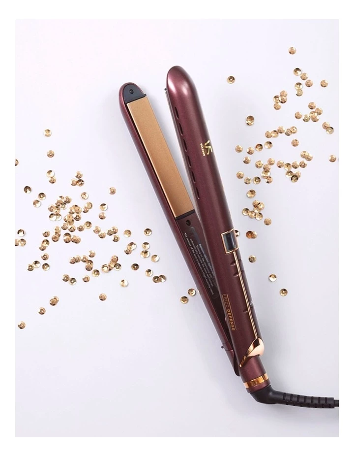 Brand new βοΈ VS Sassoon Frizz Defense Salon Hair Straightener Mahogony VSS2068A π€© 5 Brand new βοΈ VS Sassoon Frizz Defense Salon Hair Straightener Mahogony VSS2068A π€© - Image 5