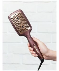 Discount 🔔 VS Sassoon Frizz Defense Straightening Brush Mahogany VSS2440A 👍 -Appliances Sales Store 719805700 5 720x928