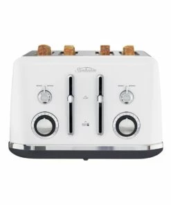 Best Sale 🔔 Sunbeam Alinea 4 Slice Toaster White TA2740W 💯