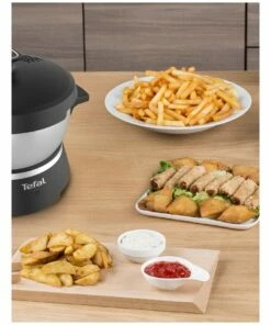 Brand new 👏 Tefal Oleoclean Black/Silver Snack Deep Fryer FF245E 👏 -Appliances Sales Store 728287030 5 720x928