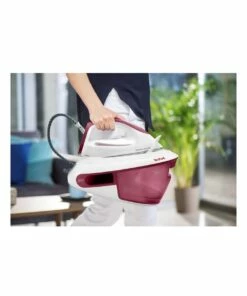 Promo 👏 Tefal Express Anti-Calc Red/White Steam Generator Iron SV8013 🌟 -Appliances Sales Store 728460550 3 720x928