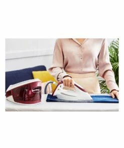 Promo 👏 Tefal Express Anti-Calc Red/White Steam Generator Iron SV8013 🌟 -Appliances Sales Store 728460550 5 720x928