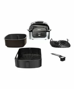 Promo 𧨠Ninja Foodi Air Grill Black/Grey AG301 π
