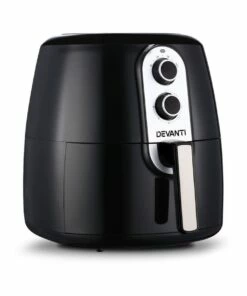 Hot Sale ✔️ Devanti 7L Oil Free Air Fryer - Black 👍